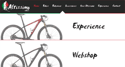 Desktop Screenshot of altissimo-bikes.com